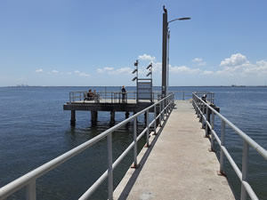 Fishing pier in tampa, florida